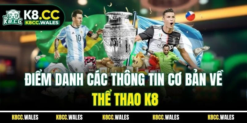 Điểm danh các thông tin cơ bản về thể thao K8